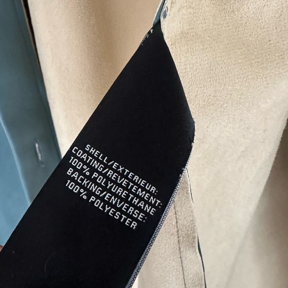 7 For All Mankind Faux Leather Button-Down Shirt Dress Tuckernuck - Picture 6 of 8